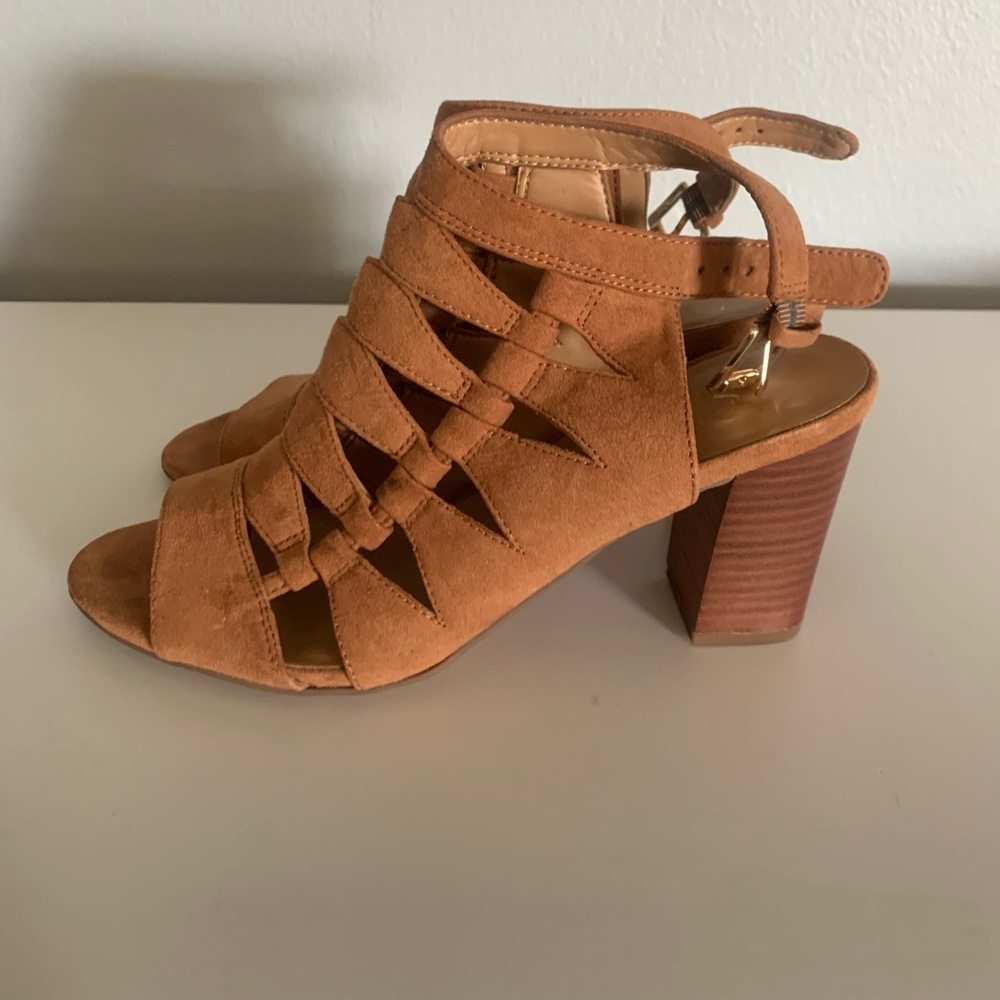 Franco Sarto Brown/Cognac Heels Size 8